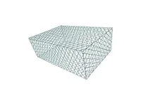 Коробчатый габион 4 м 1 м 0.5 м 2.2 мм ЦАММ ГОСТ Р 52132-2003 купить в Туле