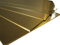 Латунный анод Холоднокатаный 1900 мм 200 мм 8 мм Л63 ГОСТ 2208-2007 купить в Туле