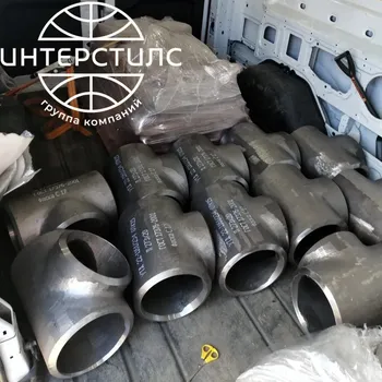 Стальной тройник равнопроходной 76 мм 10 мм 09Г2С ГОСТ 17376-2001 купить в Туле